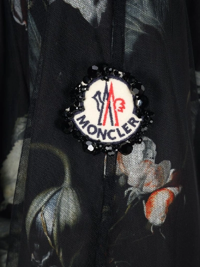 Shop Moncler Genius Moncler X Simone Rocha Printed Jacket In Black