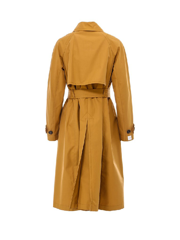 Max Mara The Cube Single Breasted Belted Trench Coat In Brown | ModeSens