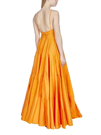 Shop Jacquemus La Robe Manosque Maxi Dress In Orange