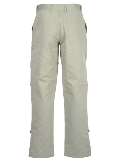 Shop Dior Homme Pockets Cargo Pants In Grey