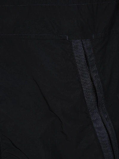 Shop Moncler Zip Up Hooded Jacket In Navy