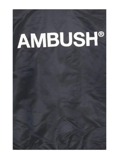 Shop Ambush Logo Jacket In Black