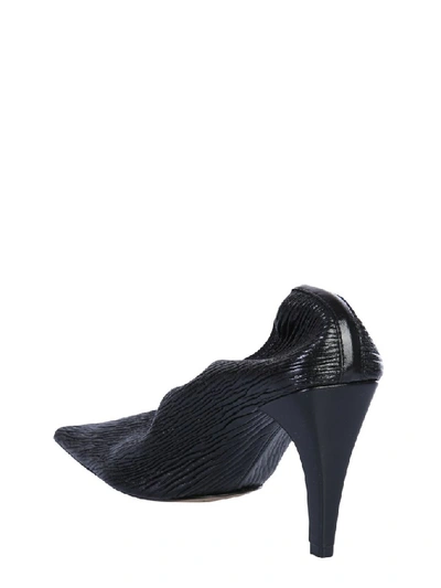 Shop Bottega Veneta Square Toe Pumps In Black