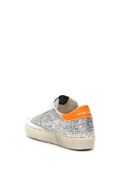 Shop Golden Goose Deluxe Brand Hi Star Sneakers In Silver