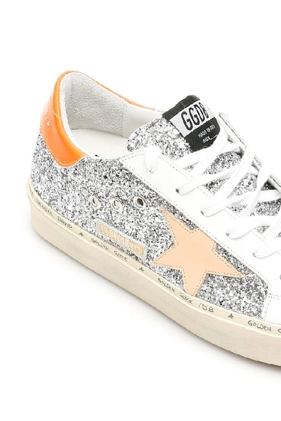 Shop Golden Goose Deluxe Brand Hi Star Sneakers In Silver