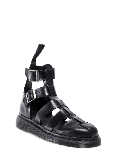 Shop Dr. Martens Multi Strap Sandals In Black