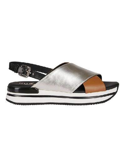 Shop Hogan H222 Sandals In Multi