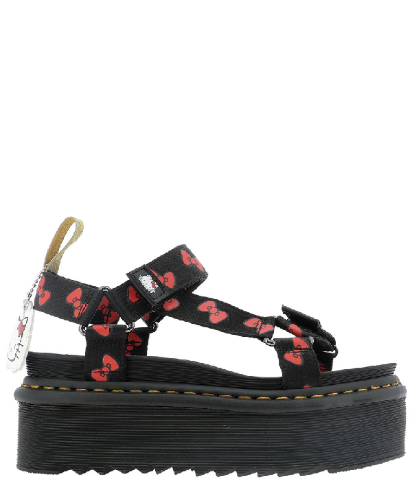 red platform doc martens