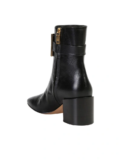 Shop Givenchy 4g Heeled Ankle Boots In Black