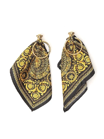 Versace 2024 scarf earrings