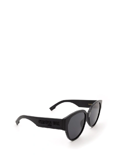 Shop Dior Eyewear Cat Eye Frame Sunglasses In Black