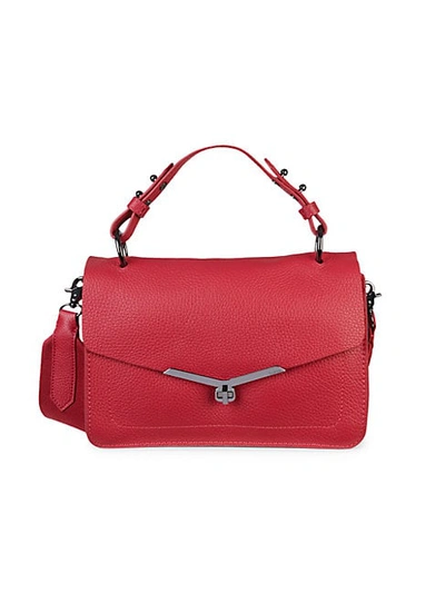 Shop Botkier Valentina Leather Satchel In Party Pink