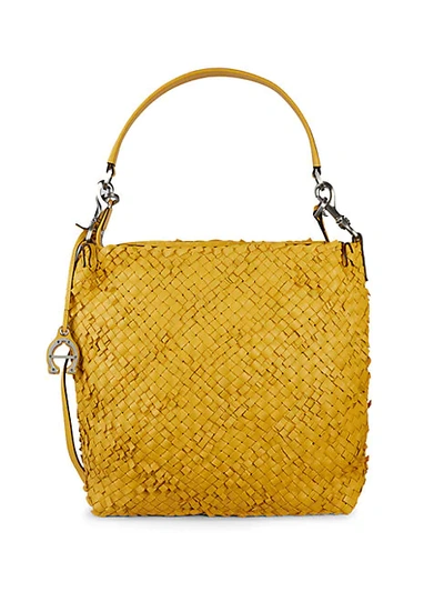 Shop Etienne Aigner Irena Messenger Bag In Yellow