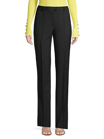 Shop Jason Wu Collection Twill Suiting Pants In Black