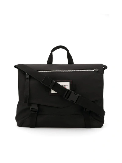 Shop Givenchy Downtown Messenger In Black