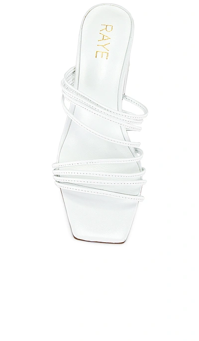 Shop Raye Helix Heel In White