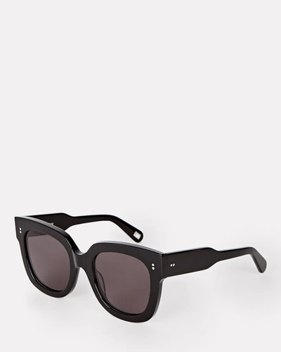 Shop Chimi 008 Berry Square Sunglasses In Black