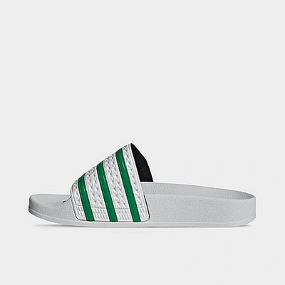 Shop Adidas Originals Adidas Men's Originals Adilette Slide Sandals In Grey