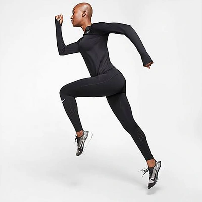 Shop Nike Women's Epic Lux Running Tights In Black