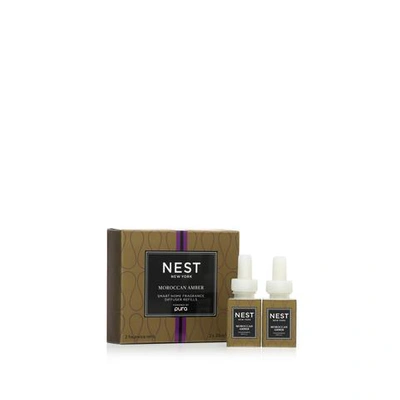 Shop Nest New York Moroccan Amber Refill Duo For Pura Smart Home Fragrance Diffuser