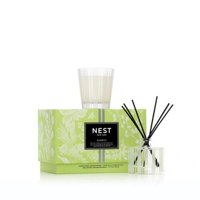 Shop Nest New York Bamboo Petite Candle & And Diffuser Set