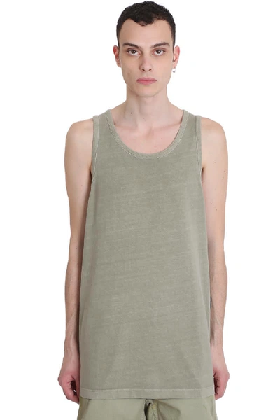 Shop John Elliott Rugby Tank Topwear In Taupe Cotton