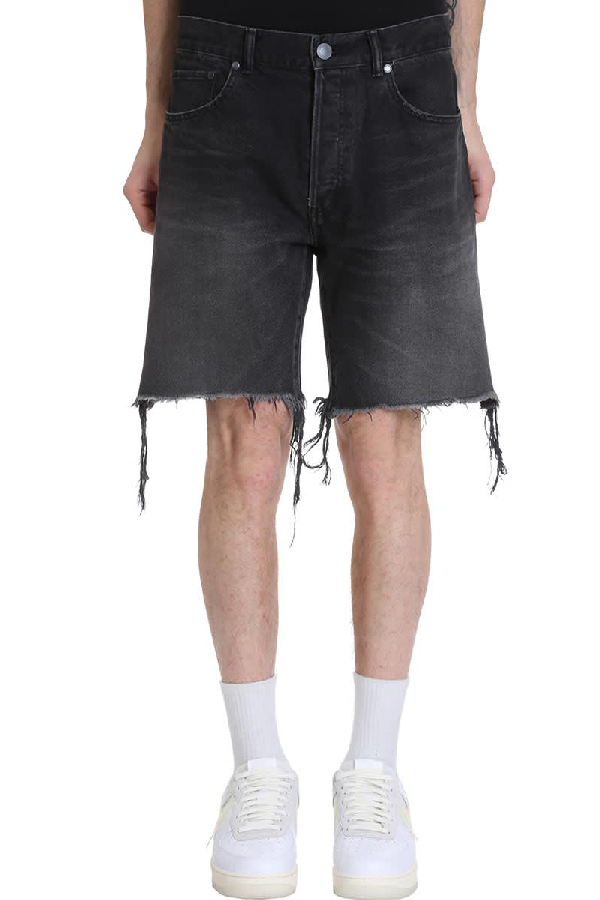 john elliott denim shorts