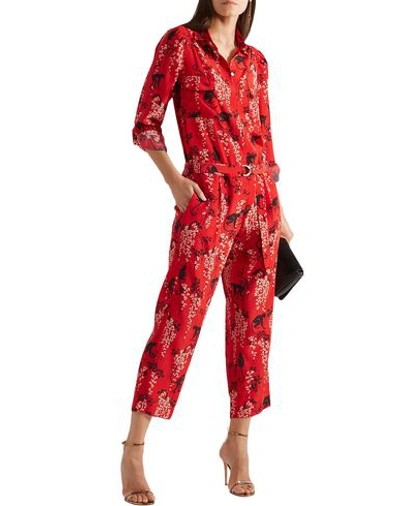 Shop Red Valentino Jumpsuit/one Piece In Red
