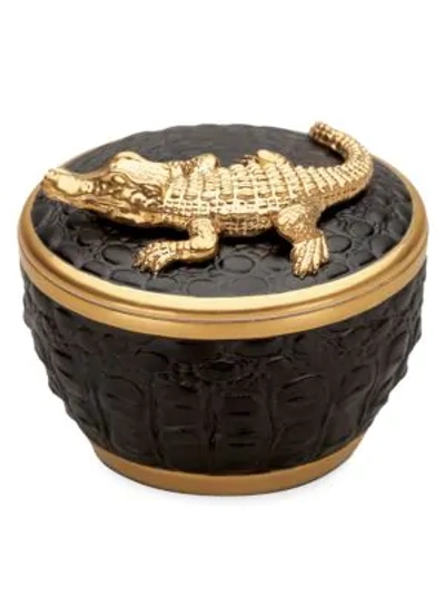 Shop L'objet Gold Crocodile Pink Champagne Scented Candle
