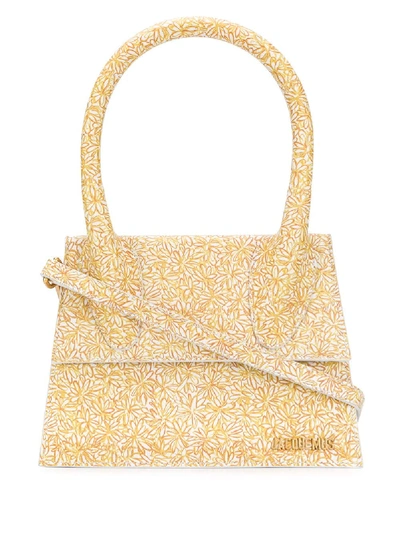Shop Jacquemus Le Grand Chiquito Tote Bag In Yellow