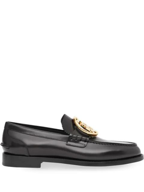 burberry penny loafers