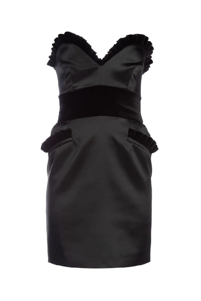 Shop Moschino Bustier Dress In 2555