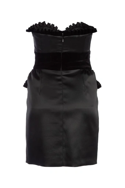 Shop Moschino Bustier Dress In 2555