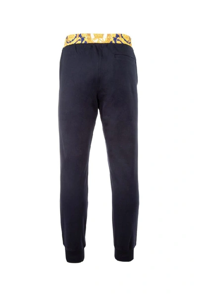 Shop Versace Baroque Waist Track Pants In A741