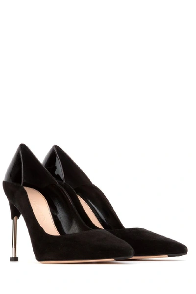 Shop Alexander Mcqueen Pointed Toe Pumps In Black