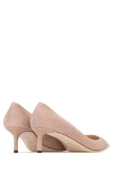 Shop Jimmy Choo Romy 60 Suede Pumps In Pink