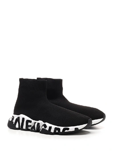 Shop Balenciaga Speed Sneakers In Black