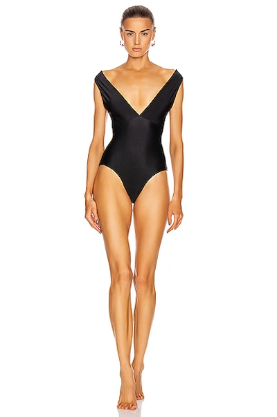 Shop Sébastien Vivianne Swimsuit In Black