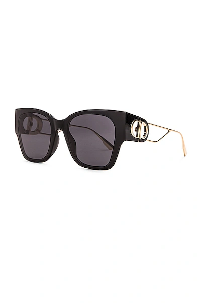 Shop Dior Montaigne Sunglasses In Black