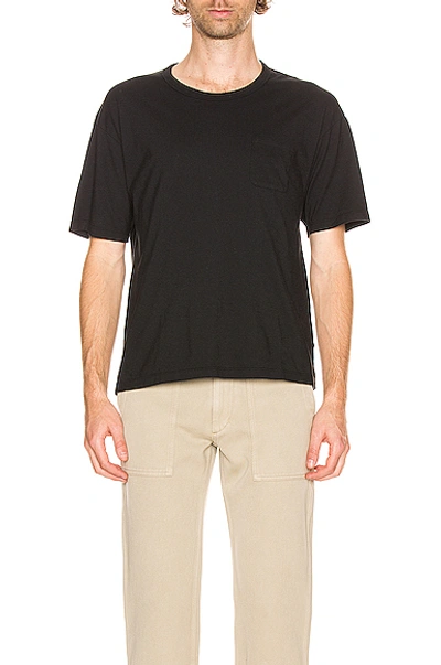 Shop Visvim Short Sleeve Ultimate Jumbo Tee In Black