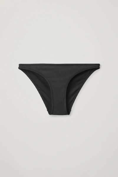 Shop Cos Slim-fit Bikini Bottoms In Black