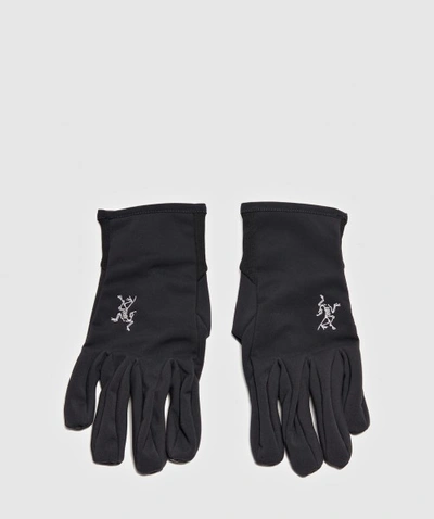 Shop Arc'teryx Venta Glove In Black