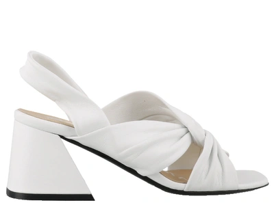 Shop Strategia Sandals In White