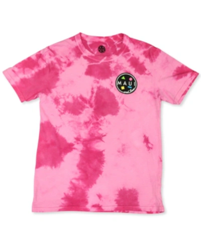 Shop Maui And Sons Men's Polarity Logo T-shirt In Pink