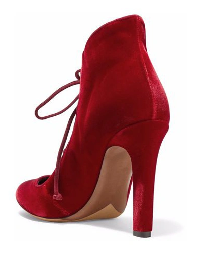 Shop Tabitha Simmons Ankle Boots In Red