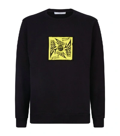 Shop Givenchy Vinyl Logo Sweatshirt