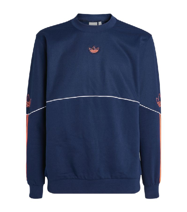 adidas originals outline central logo sweatshirt