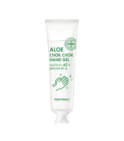 Shop Tonymoly Aloe Chok Chok Hand Gel (30ml) In White