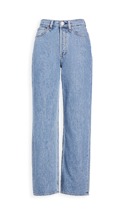 Shop Rag & Bone Ruth Super High-rise Straight Jeans In Misha