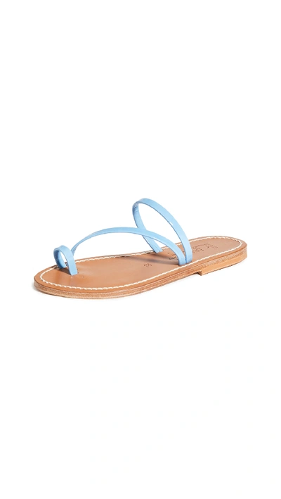 Shop Kjacques Actium Toe Ring Sandals In Mira Ciller